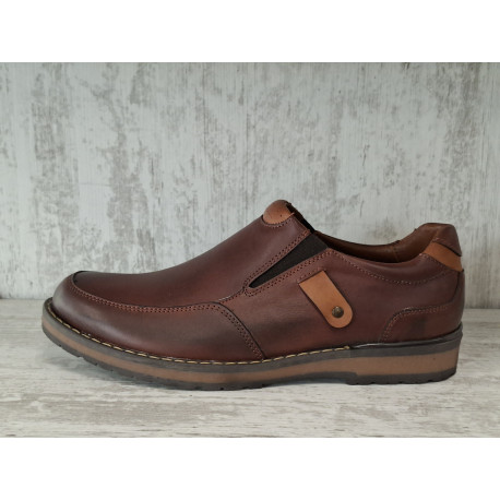 Мъжки обувки 18R63-21197 кафяв