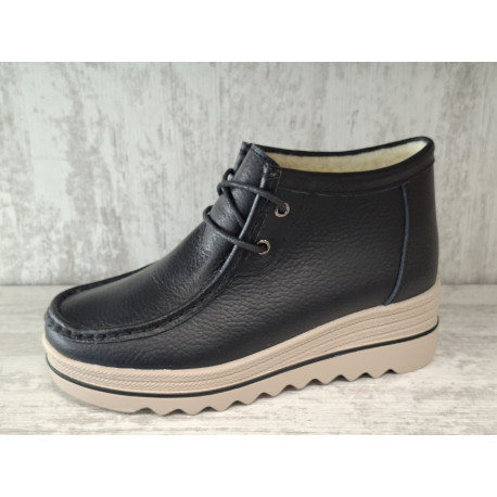 Дамски боти ZB12-1 черно